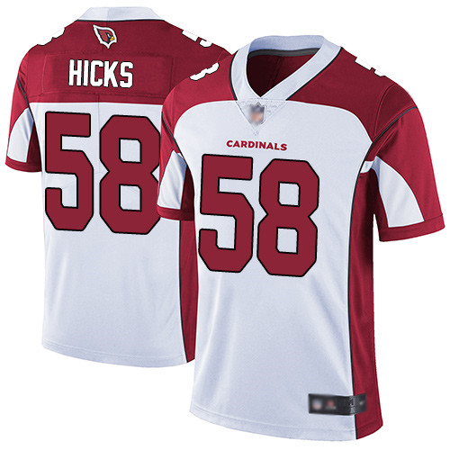 Arizona Cardinals Limited White Men Jordan Hicks Road Jersey NFL Football #58 Vapor Untouchable